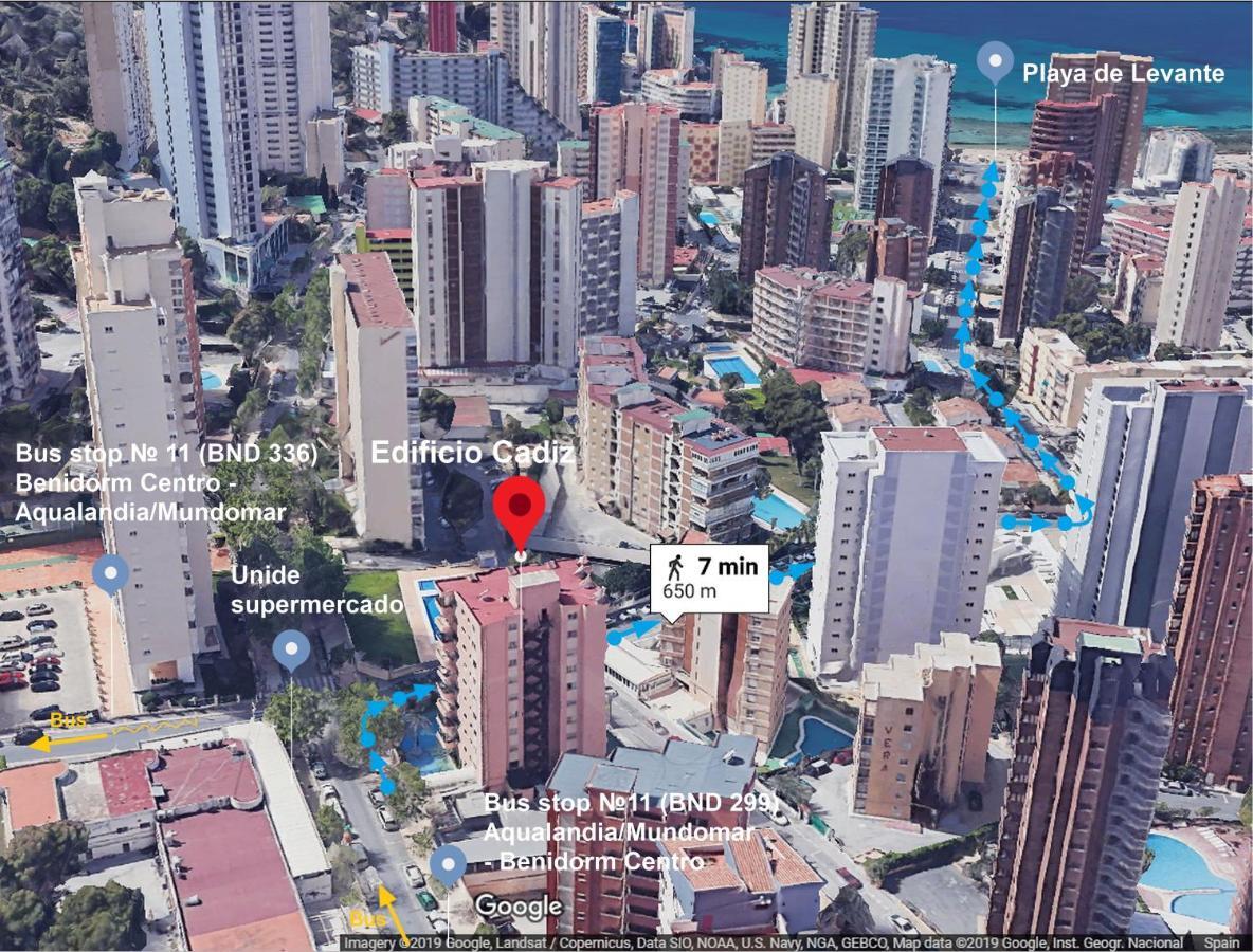 Edificio Cadiz Benidorm Apartment Екстериор снимка